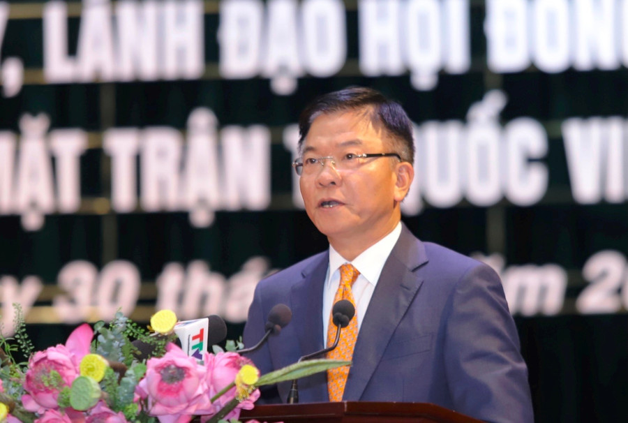 Phó Thủ tướng Lê Thành Long phát biểu chỉ đạo tại hội nghị. thanh-hoa-cong-bo-2.jpg