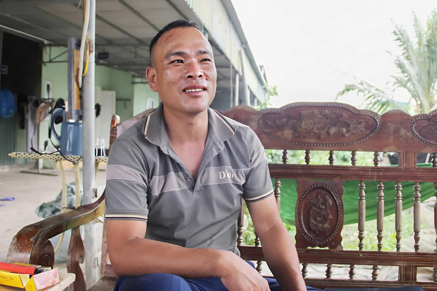 Anh Trần Quý Bảo chia sẻ về mô hình nuôi ốc. nuoi-oc-1.jpg