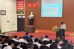 Quang cảnh hội nghị Tổng kết.