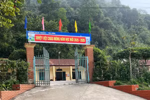 Trường PTDTBT TH-THCS Phu Luông, xã Mường Nhà.