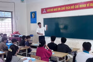 Một buổi ôn tập cho học sinh của Trường PTDTBT THCS Mường Nhé.