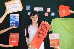 Chân dung nữ thủ khoa Đặng Quỳnh Trang.