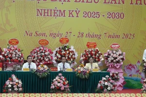 Không khí Đại hội Đảng bộ xã Na Son lần thứ nhất, nhiệm kỳ 2025-2030.