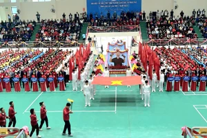 Toàn cảnh lễ khai mạc Đại hội TDTT.