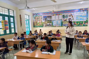 Một tiết dạy-học của cô trò nhà trường.