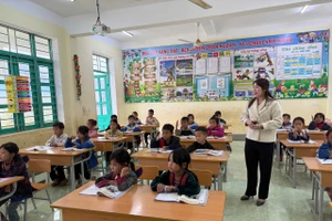 Một tiết dạy-học của cô trò nhà trường.