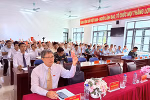 Đảng bộ xã Nà Bủng thống nhất thông qua các mục tiêu phát triển trong nhiệm kỳ 2025-2030.