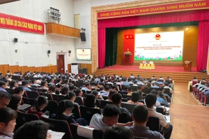 Toàn cảnh hội nghị tập huấn hướng dẫn triển khai thực hiện hỗ trợ phát triển sản xuất nông nghiệp thuộc các Chương trình MTQG năm 2025 tại Điện Biên. 