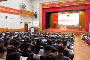 Toàn cảnh hội nghị tập huấn hướng dẫn triển khai thực hiện hỗ trợ phát triển sản xuất nông nghiệp thuộc các Chương trình MTQG năm 2025 tại Điện Biên. 