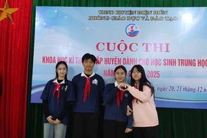 Những gương mặt tiêu biểu trong cuộc thi Khoa học kỹ thuật.