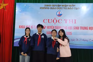 Những gương mặt tiêu biểu trong cuộc thi Khoa học kỹ thuật.