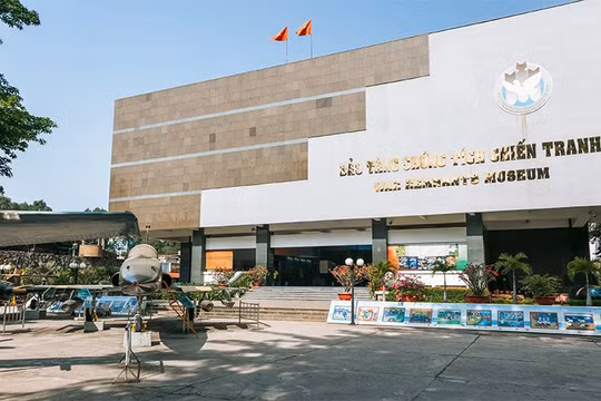 Bảo tàng Chứng tích Chiến tranh - Ảnh: ITN.