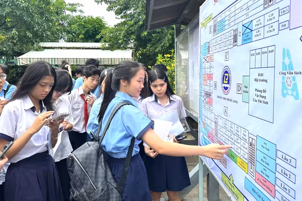 Thí sinh TPHCM tham gia kỳ thi tuyển sinh lớp 10 năm 2026.