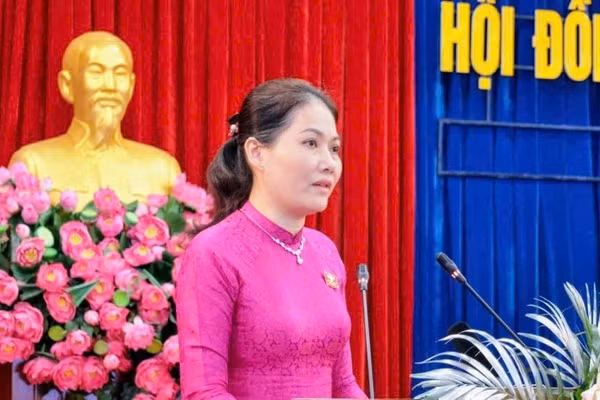 Bà Nguyễn Thị Nhật Hằng, Phó Giám đốc Sở GD&ĐT TPHCM.
