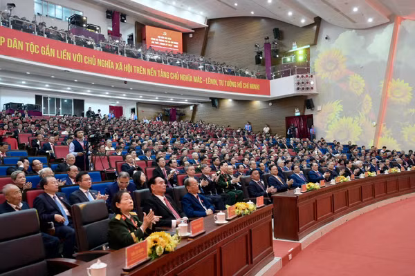 Toàn cảnh Đại hội đại biểu Đảng bộ TPHCM lần thứ I. Ảnh: BTC.