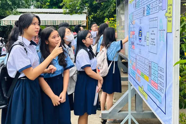 Học sinh TPHCM tham gia kỳ thi tuyển sinh lớp 10 năm học 2026-2027.