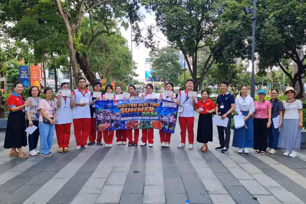 Chương trình Summer Race năm 2026 được phối hợp tổ chức bởi liên tổ bộ môn toán, sinh học, tin học, tiếng Anh.
