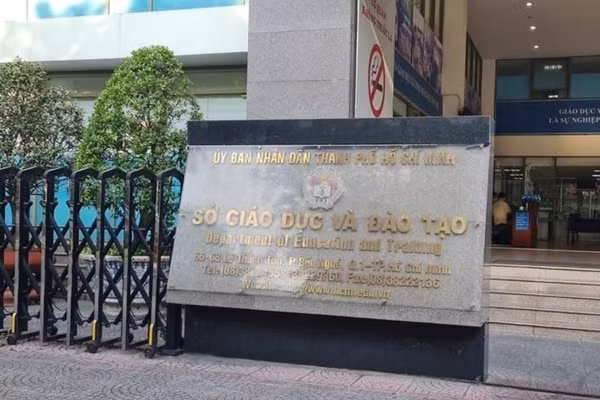 Trụ sở của Sở GD&ĐT TPHCM. Ảnh minh hoạ.