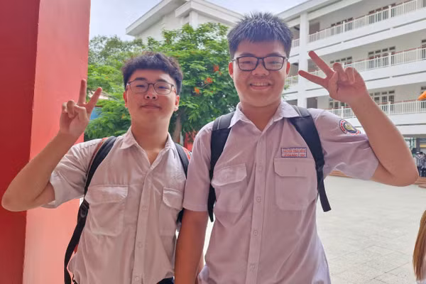 Thí sinh sinh TPHCM dự thi tốt nghiệp THPT năm 2025.