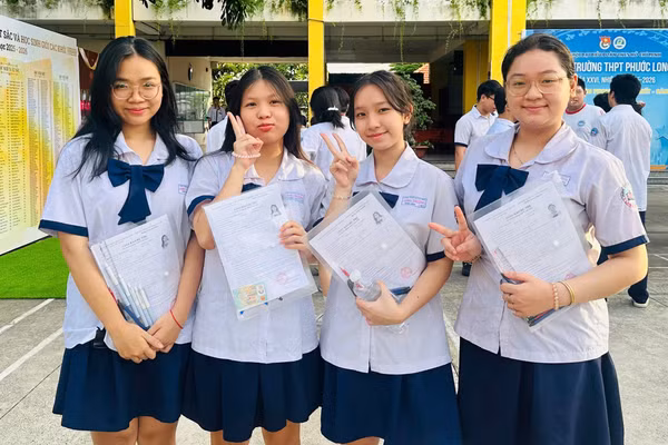 Thí sinh TPHCM tham gia kỳ thi tốt nghiệp THPT năm 2025.