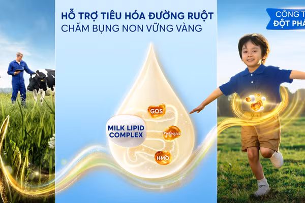 Milk Lipid Complex với công thức đột phá mới.