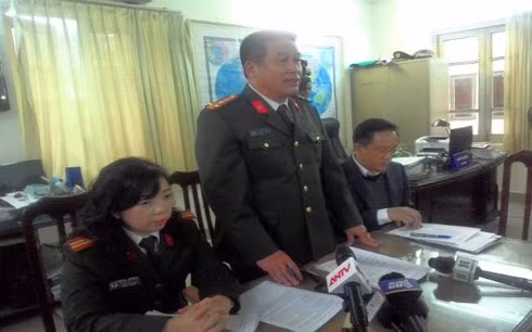 Cơ quan an ninh điều tra thông tin vụ việc sáng 14/12.