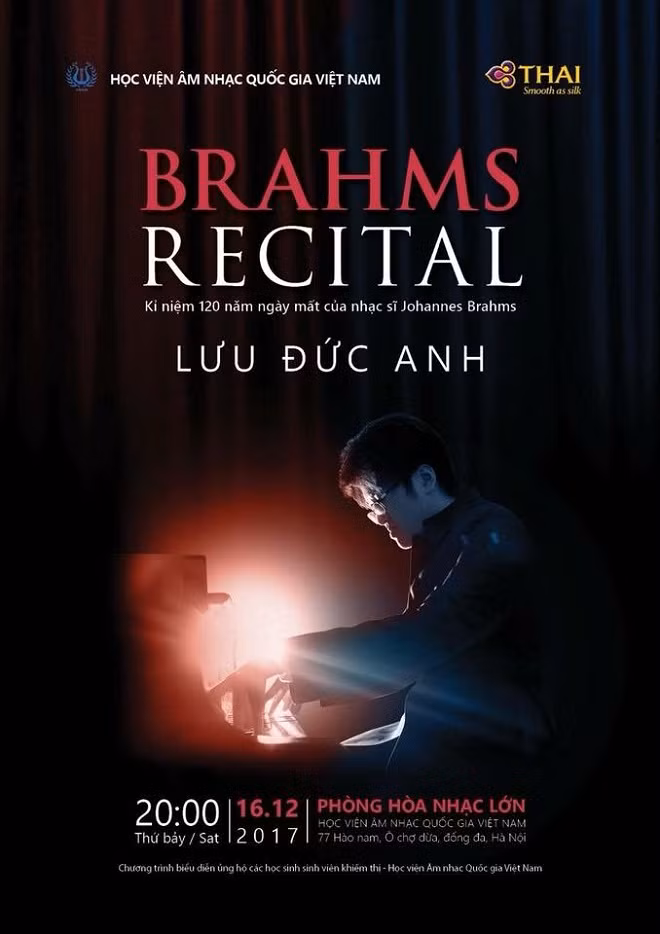 Nghệ sĩ 9x Lưu Đức Anh sẽ biểu diễn vào ngày 16/12/2017