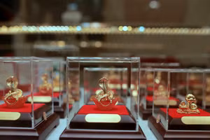 Ngắm 'siêu phẩm' đón ngày Vía Thần Tài năm Ất Tỵ 2025