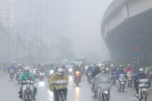 Hà Nội bước vào đợt sương mù, ẩm ướt kéo dài