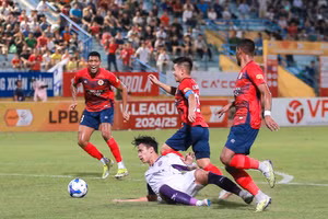 CLB Công an Hà Nội thắng trận đầu tiên tại V-league 2024/2025