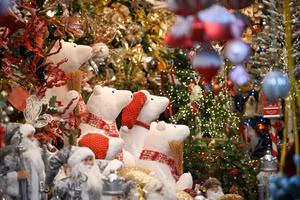 Mê mẩn không khí Giáng sinh trên phố Hàng Mã