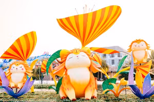Lễ hội đèn lồng khủng ngay gần Hà Nội có gì đặc biệt?