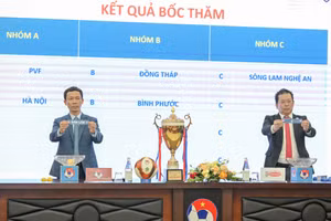 Bốc thăm Vòng chung kết Giải bóng đá vô địch U15 quốc gia