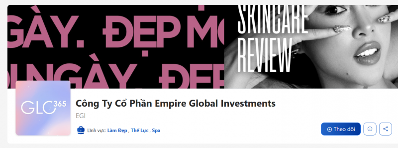 Công ty Cổ phần Empire Global Investments bị phạt 106 triệu đồng.