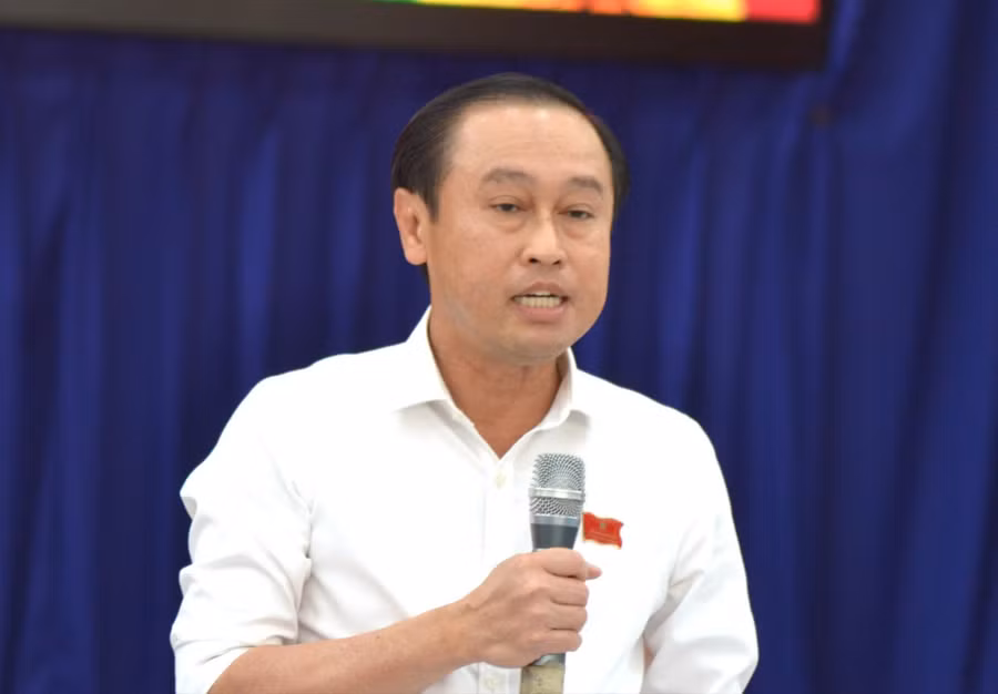 Ông Huỳnh Thanh Nhân, Phó Chủ tịch HĐND TPHCM phát biểu chỉ đạo. (Ảnh: Hương Phú)