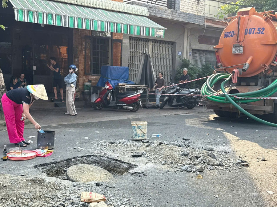 Nơi 2 công nhân tử vong. 