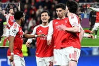 Arsenal gây thất vọng ở Champions League 