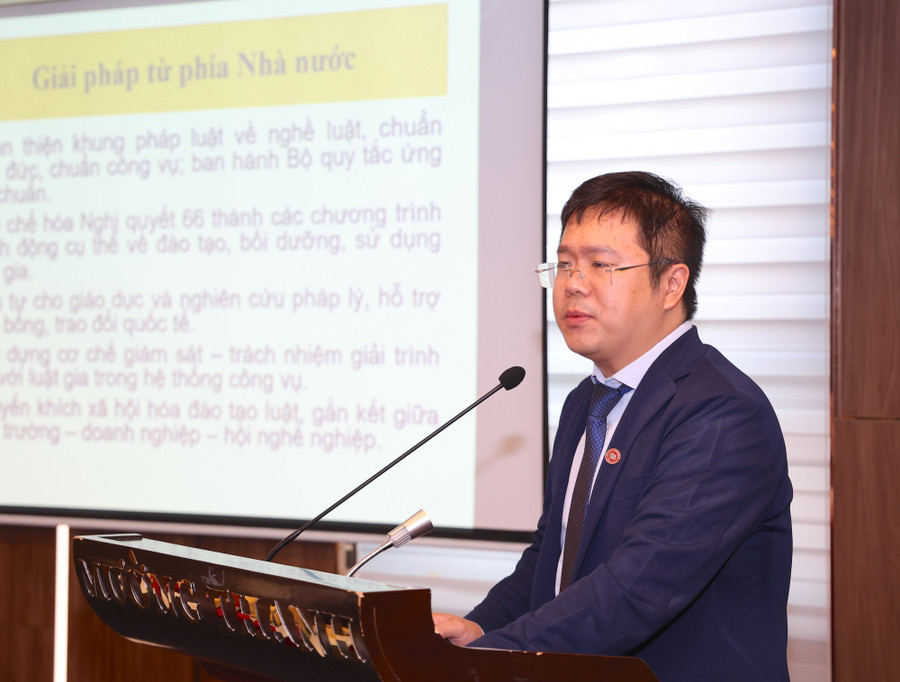 Tiến sĩ Hà Công Anh Bảo đề xuất xác định rõ ba định hướng lớn. ha-cong-anh-bao.jpg