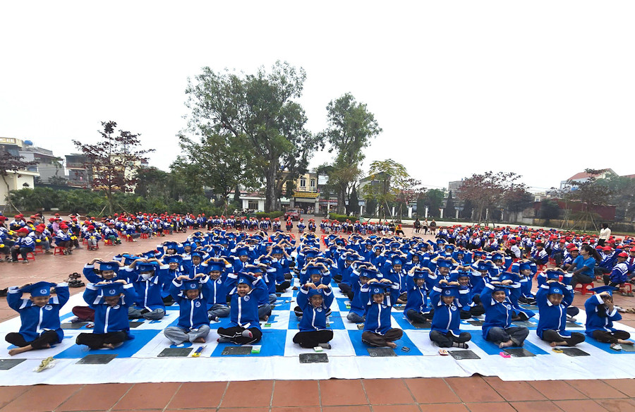 Cuộc thi nhằm tạo sân chơi bổ ích giúp học sinh rèn luyện kỹ năng ngôn ngữ.