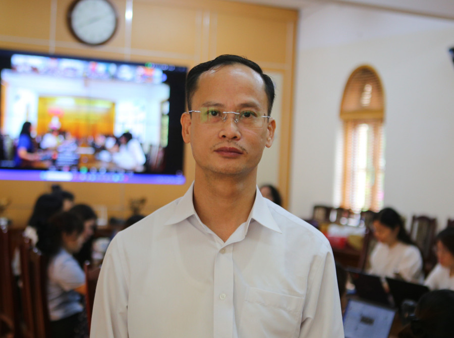 Tiến sĩ Nguyễn Viết Huy - Phó trưởng phòng Giáo dục phổ thông, Sở GD&ĐT Hưng Yên. 2.jpg