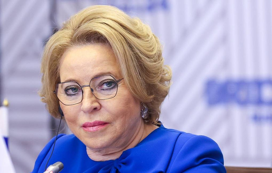 Chủ tịch Hội đồng Liên bang Nga Valentina Matviyenko