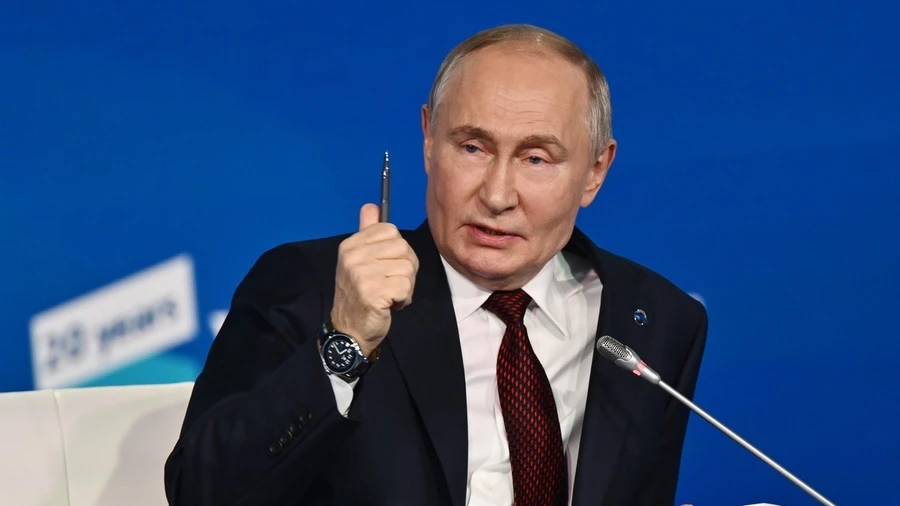 Tổng thống Nga Vladimir Putin.