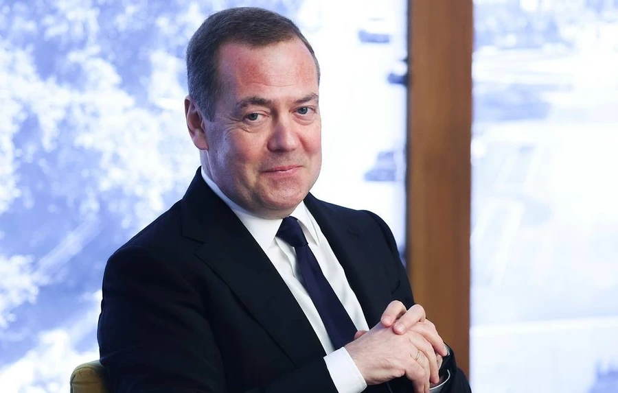 Phó Chủ tịch Hội đồng An ninh Medvedev. Ảnh: TASS.