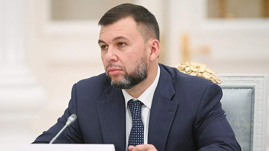 Lãnh đạo Cộng hòa Nhân dân Donetsk tự xưng (DPR) Denis Pushilin.