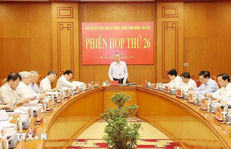 Phiên họp thứ 26 Ban Chỉ đạo Trung ương về phòng, chống tham nhũng, tiêu cực