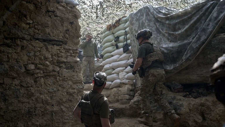 Thủy quân lục chiến Ukraine. Ảnh: Getty Images