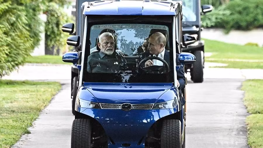 Tổng thống Putin và Thủ tướng Modi.