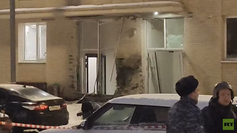 Hiện trường vụ nổ.