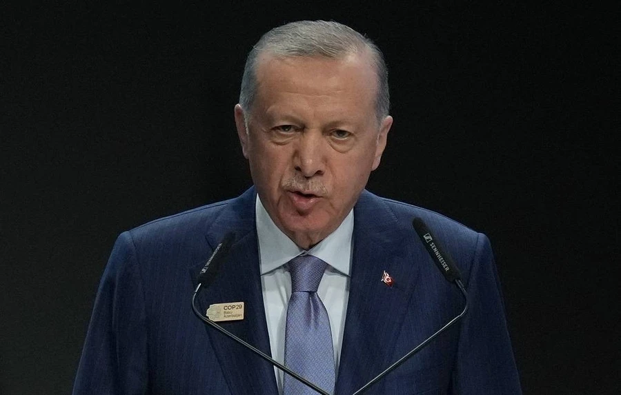 Tổng thống Thổ Nhĩ Kỳ Recep Tayyip Erdogan. Ảnh: AP.