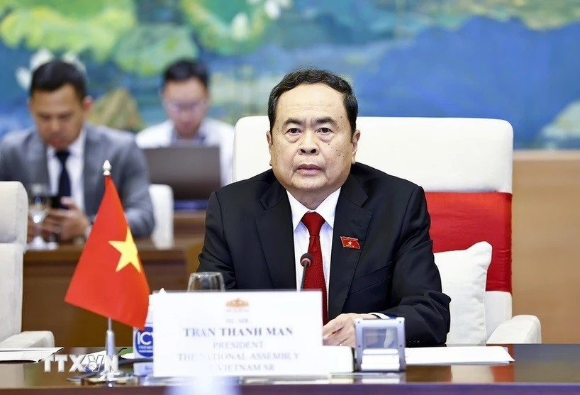 Chủ tịch Quốc hội Trần Thanh Mẫn. (Ảnh: Doãn Tấn/TTXVN) 